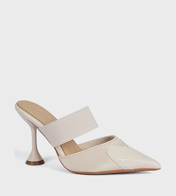 Solid Pointed Toe Heel Pumps