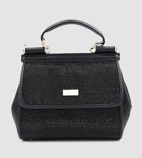 Embellished Satchel Bag