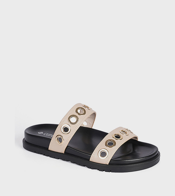 Studded Open Toe Casual Sandals