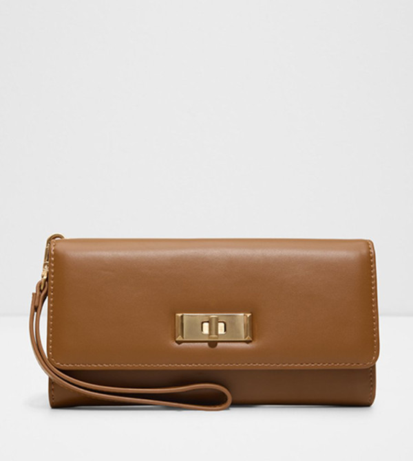 FELICIANA Twist Lock Flap Wallet