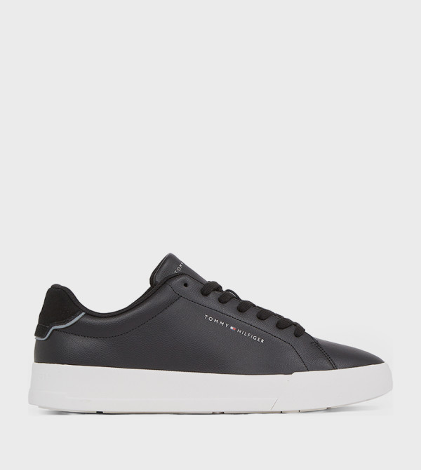 Textured Platform Sneakers
