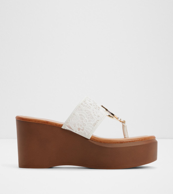 FRIEGAN Thong-Strap Wedge Sandals