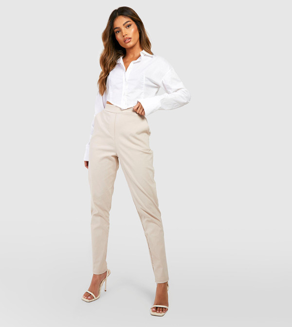 Super Stretch Tapered Tailored Trousers