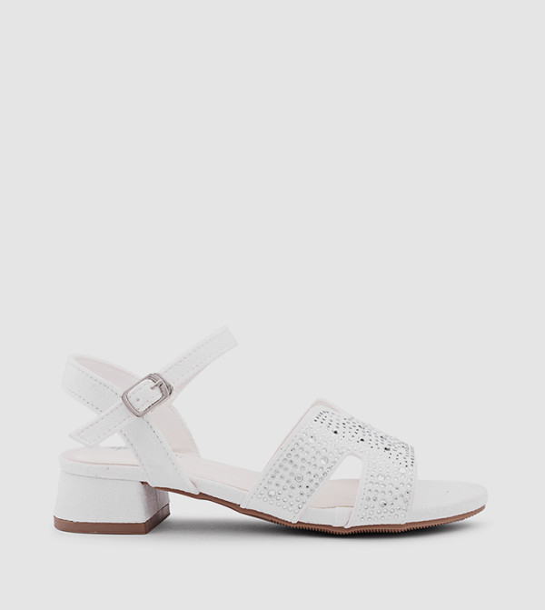 Embellished Heeled Sandals