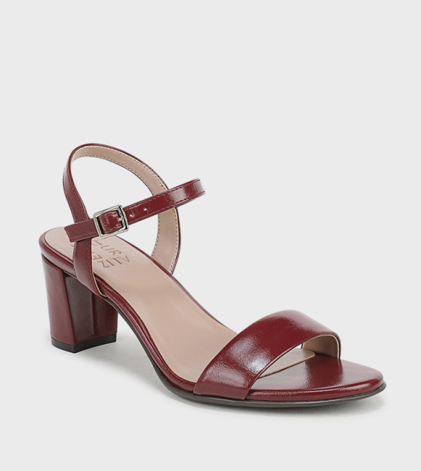 BRISTOL Ankle Strap Block Heel Sandals