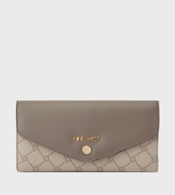 CAIREANN Monogram Patterned Wallet