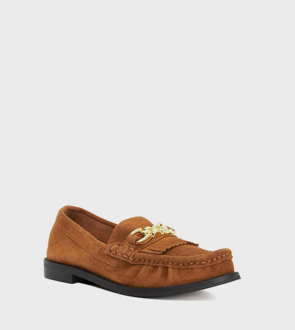 GRANULES Metal Accent Loafers