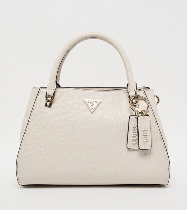 NOELLE II LUXURY Logo Detail Satchel Bag