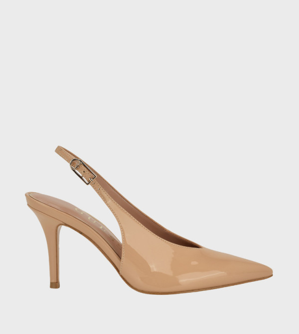 PRIMO Glossy Slingback Pumps