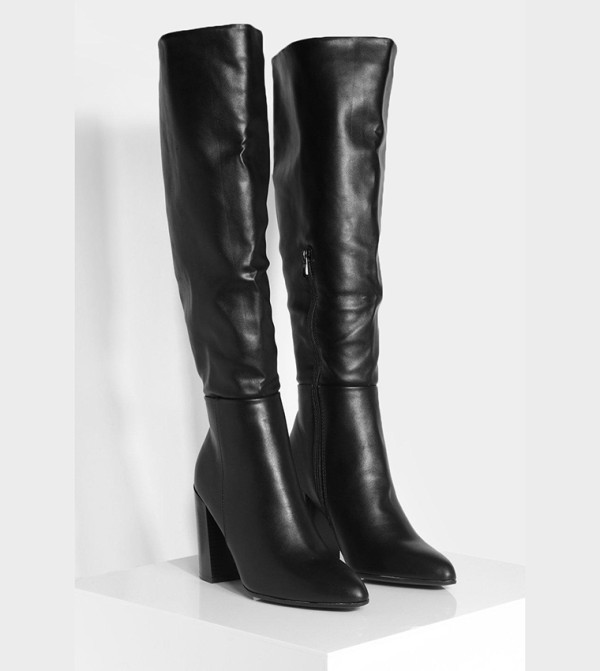 Knee High Heeled Boots