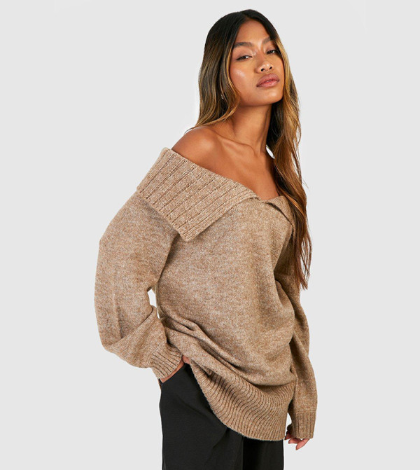 Oversized Collar Sweater