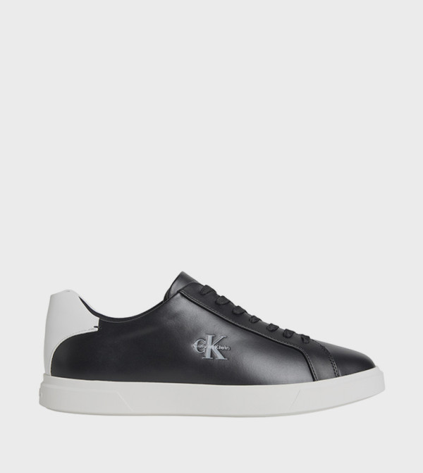 Logo Detail Lace-Up Sneakers