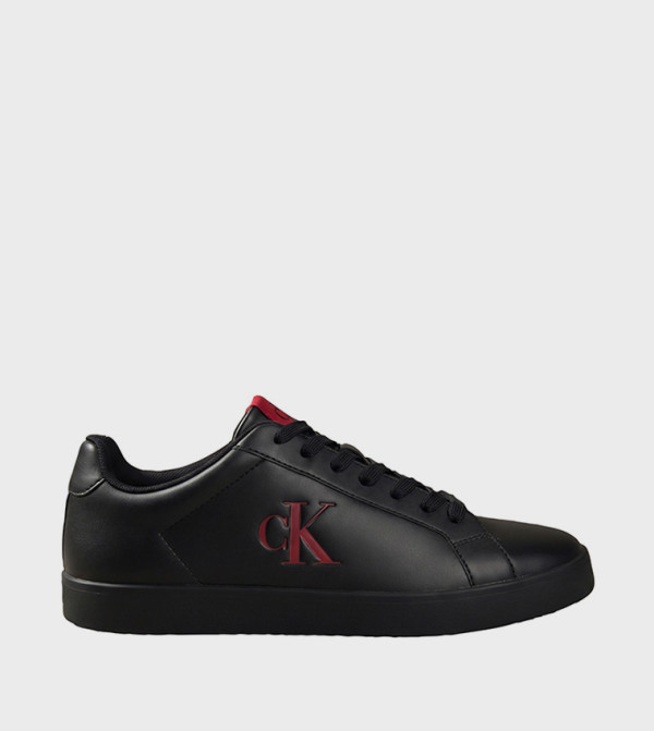 Logo Detail Lace-Up Sneakers