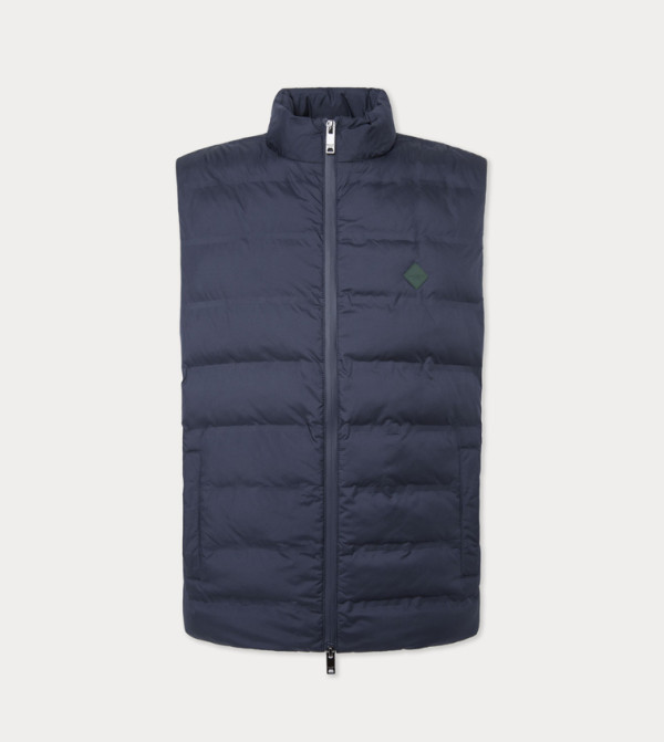 Zippered Heritage Padded Gilet