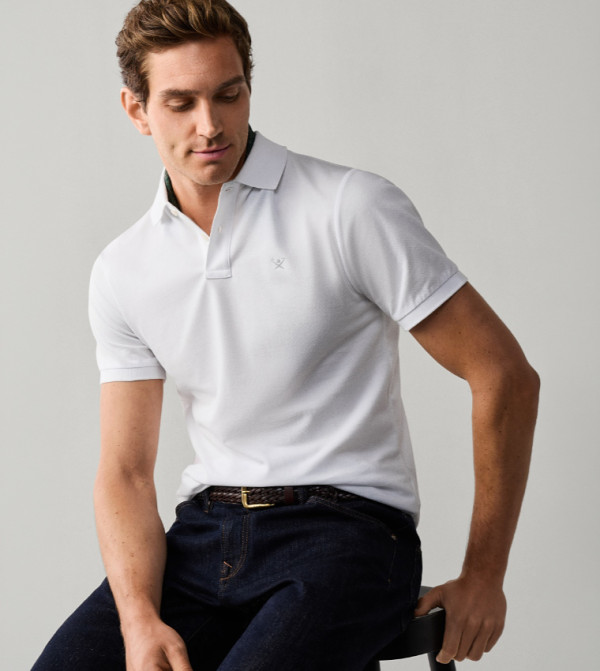 Solid Short Sleeves Polo T-Shirt