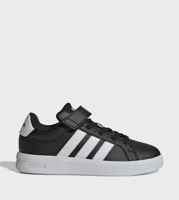 GRAND COURT 3.0 EL C Stripe Detail Velcro Sneakers