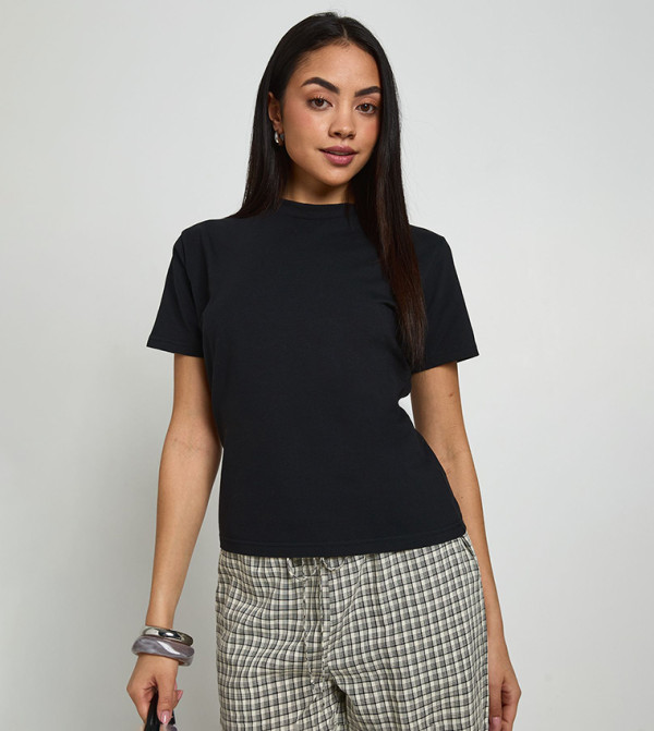 Cinched Waist Boxy T-Shirt