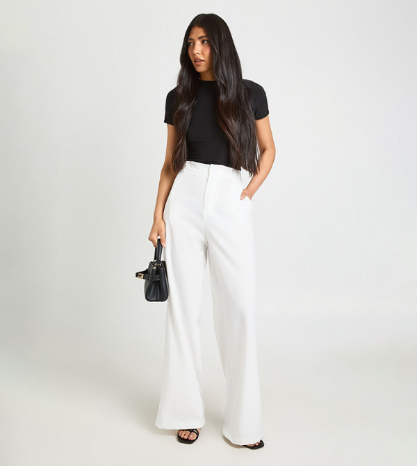 Tall High Rise Straight Leg Trousers