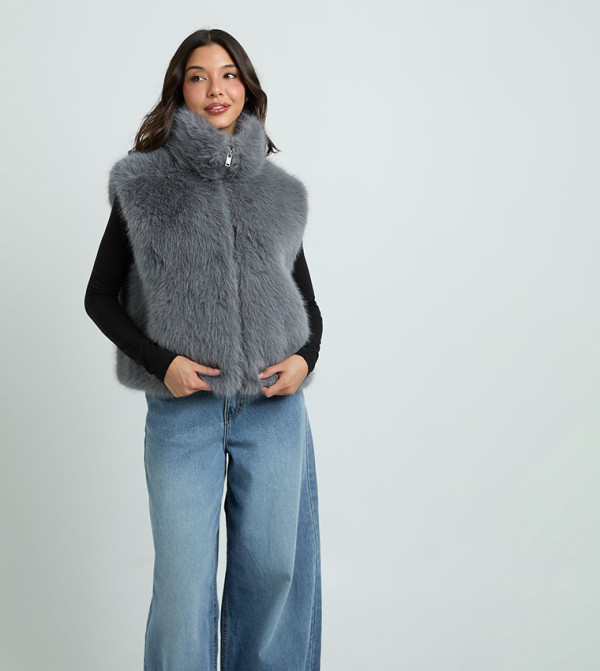 Faux Fur Gilet