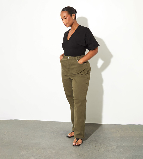 Curve High Waist Mom Fit Jeans