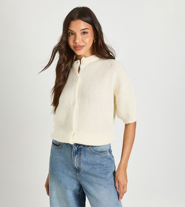 Button Through Oversized Cardigan