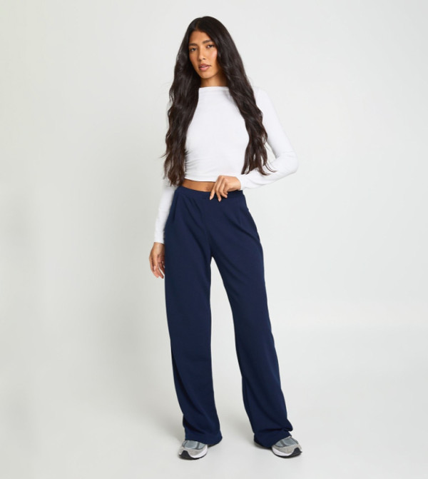 Tall Basics Wide Leg Trousers