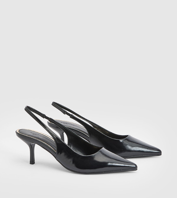 Wide Fit Slingback Pumps