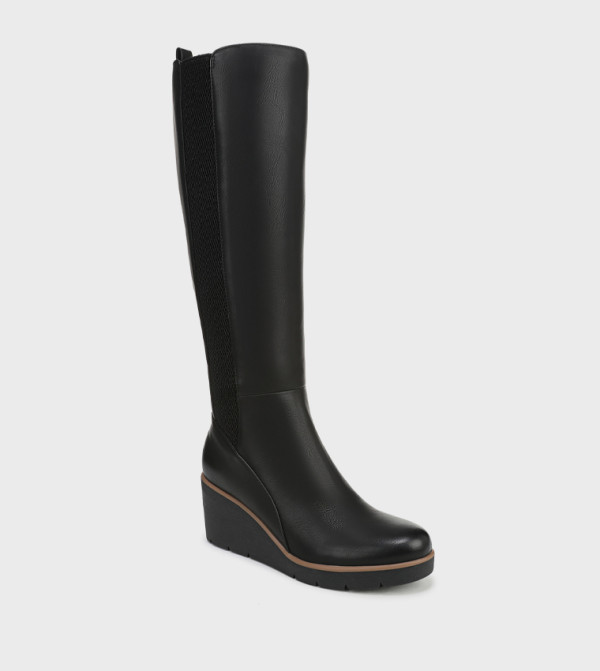 ADRIAN Round Toe Knee High Boots