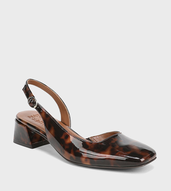 JAYLA Animal Print Slingback Pumps