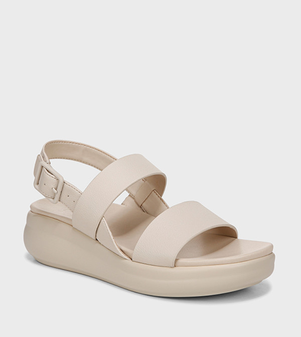 COAST Buckle Slingback Platform Sandals