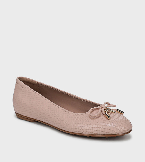 ASHLYN Bow Deail Round Toe Ballerinas