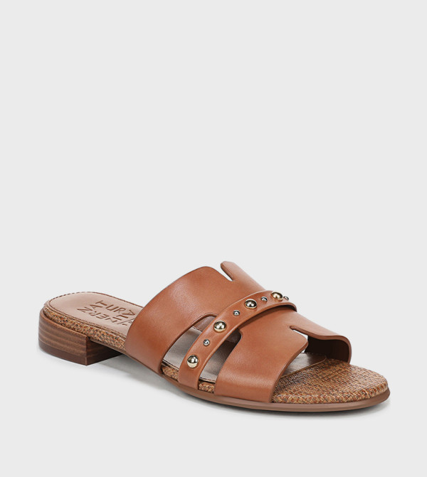 NANICHENAT Embellished Low Heel Heel Sandals
