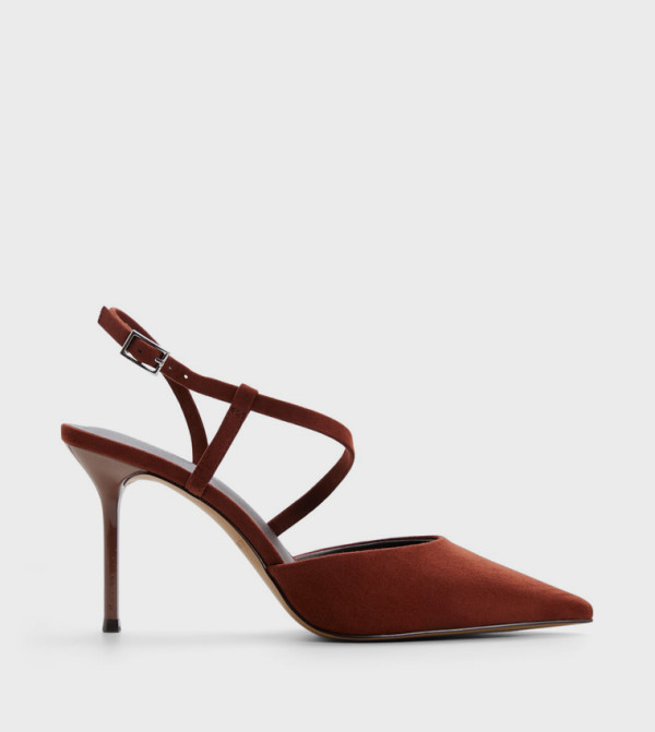 JANICKA Pointed Toe Mule Pumps