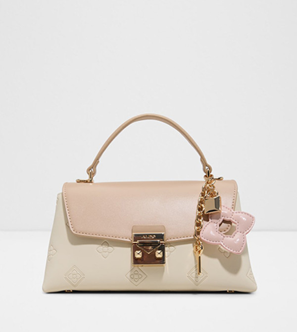 JILLYANE Colorblock Flap Top Handle Bag