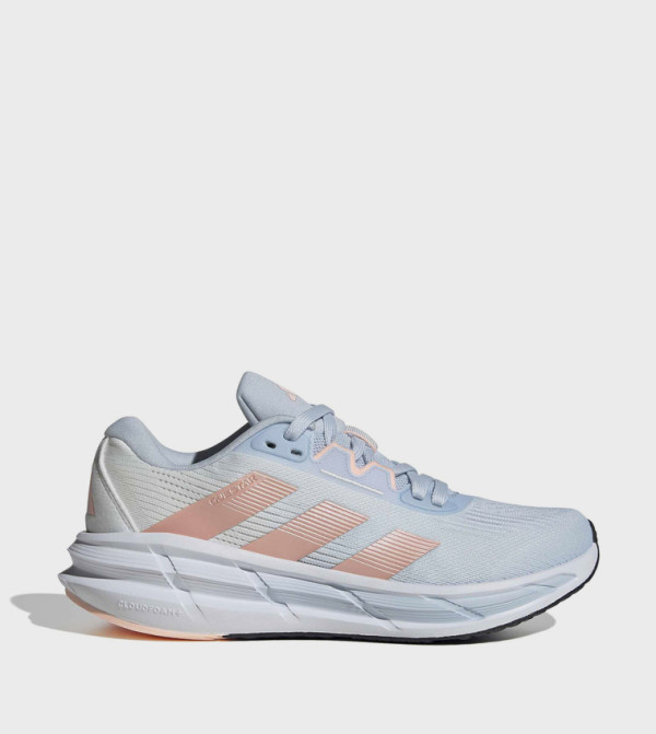 QUESTAR 3 Stripe Detail Lace-Up Running Shoes