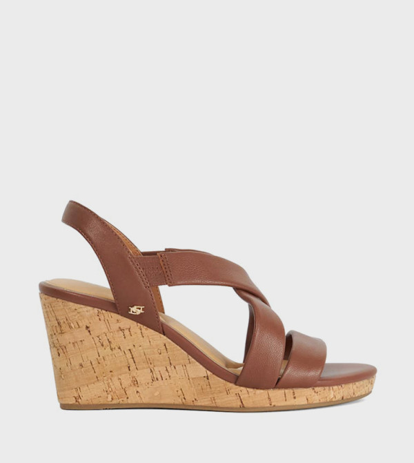 KAMIES Strappy Slingback Wedges