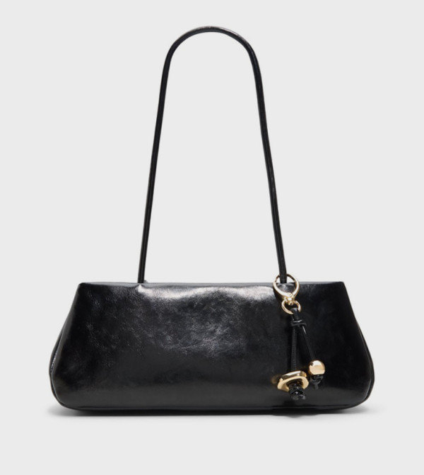 KELLYY Textured Zip Shoulder Bag