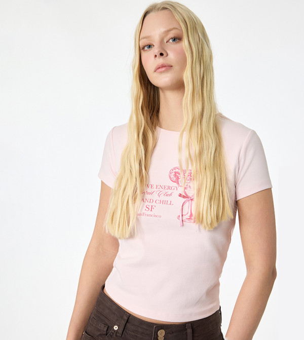 Printed Short Sleeves T-Shirt