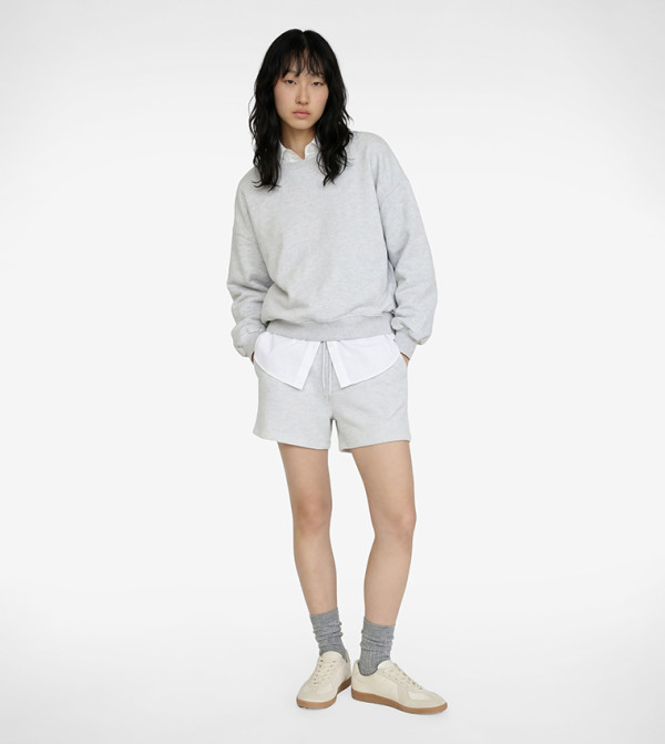 Drawstring Waist Casual Shorts