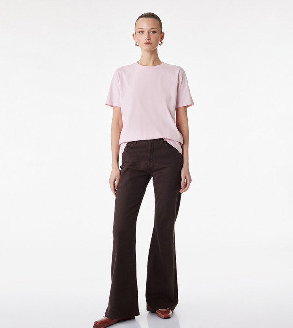 Solid Short Sleeves T-Shirt