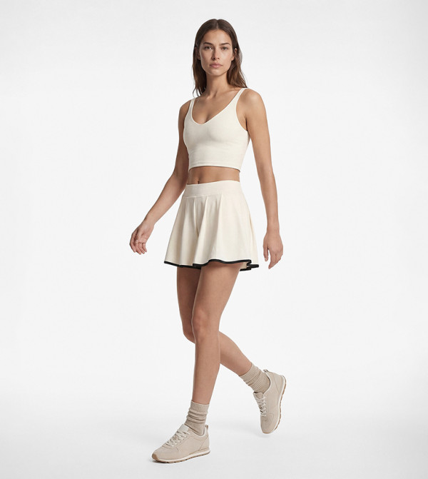 Solid Scoop Neck Bralette