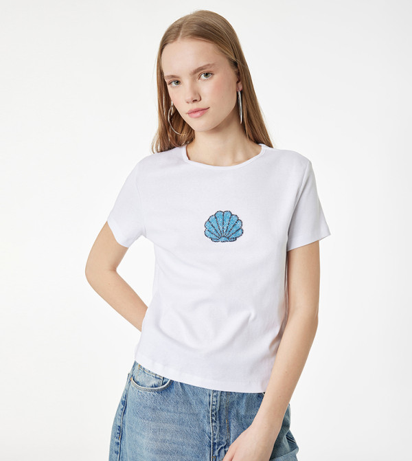 Printed Short Sleeves T-Shirt