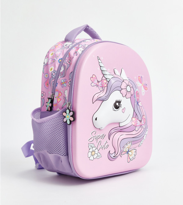 Unicorn Printed School Backpack