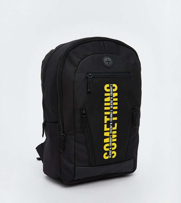 Printed Front Pocket Backpack