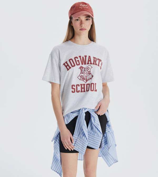 Printed Short Sleeves Casual T-Shirt