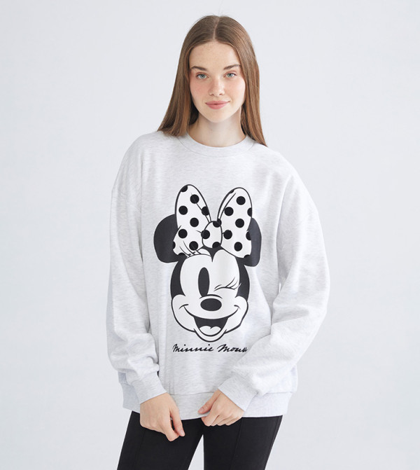 Printed Long Sleeves Sweatshirt