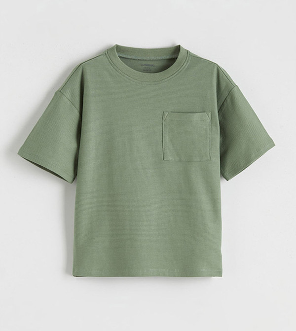 Pocket Front Short Sleeves T-Shirt