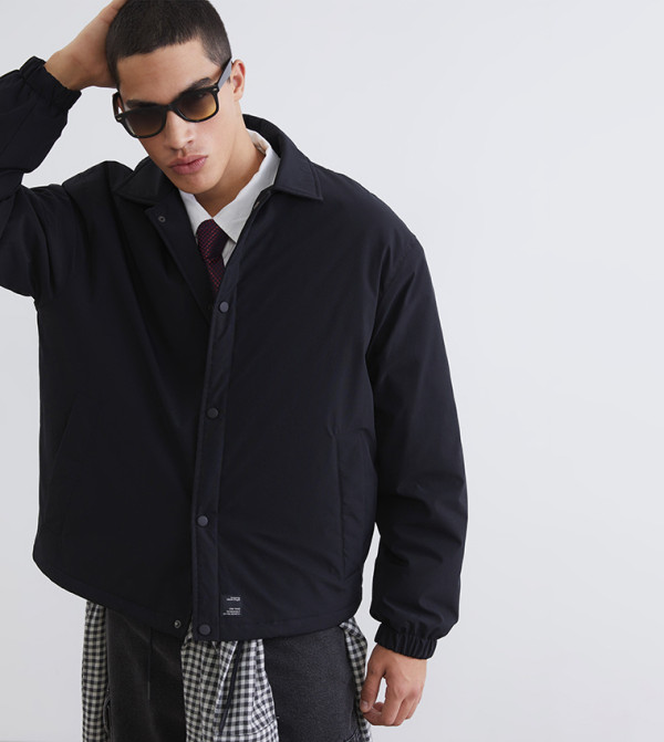 Long Sleeves Relaxed Fit Jacket