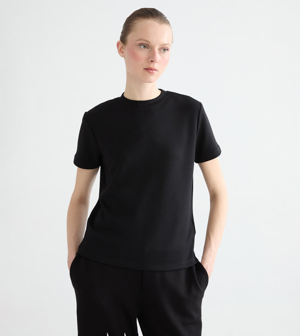 Solid Short Sleeves Soft Touch T-Shirt