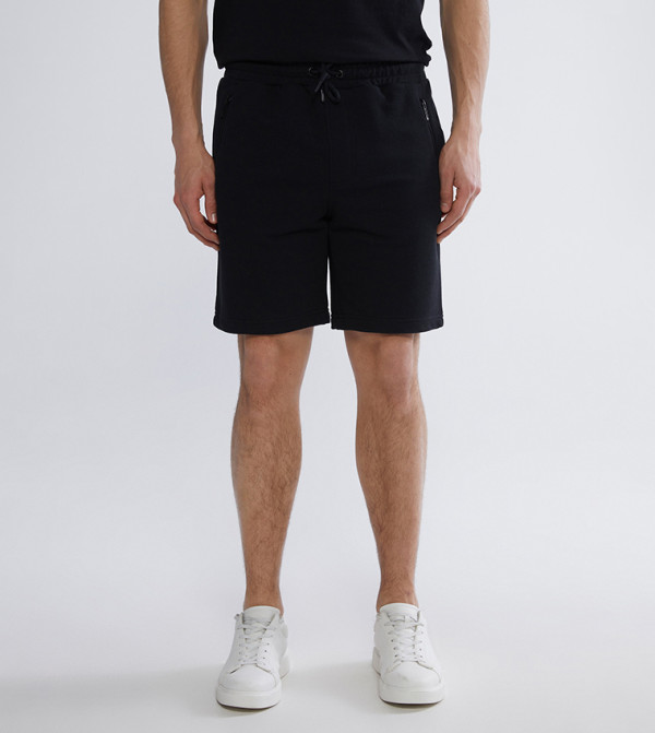 Drawstring Waist Casual Shorts